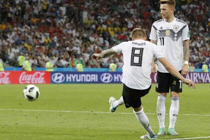 La pegada al gol del triunfo de Toni Kroos