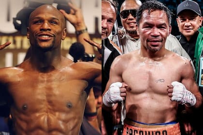 La pelea de revancha entre Floyd Mayweather y Manny Pacquiao podría convertirse en realidad para el 2026 (Facebook/Floyd Mayweather/Manny Pacquiao)