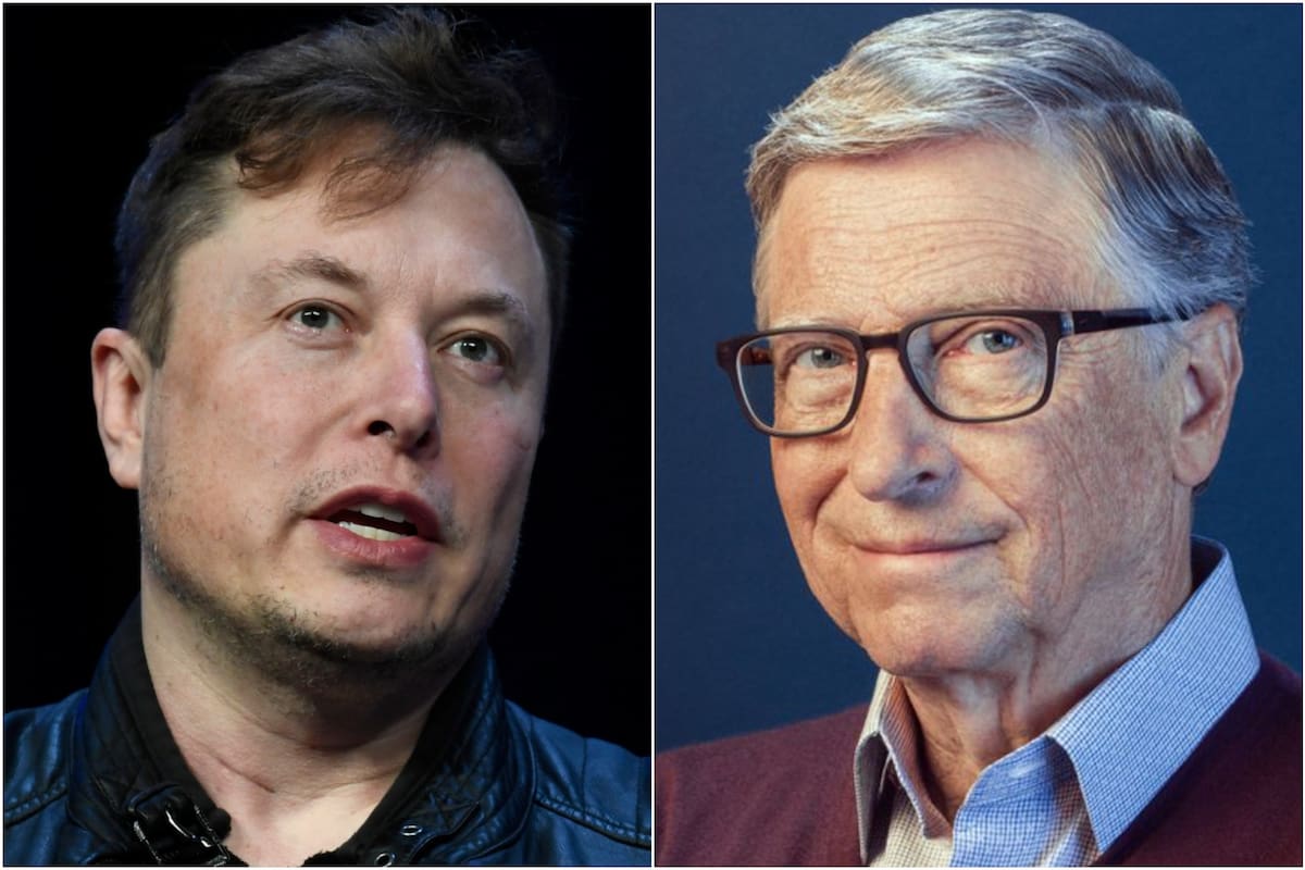 La pelea entre Elon Musk y Bill Gates