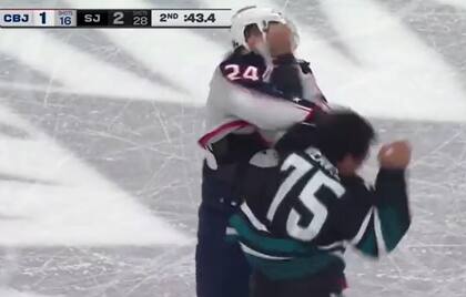 La pelea entre los dos jugadores está amparada en la Regla 56