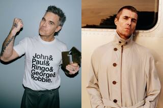 El motivo detrás de la eterna pelea entre Robbie Williams y Liam Gallagher