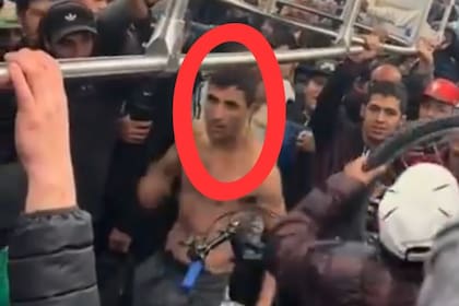 La pelea fue el jueves en el furgón del tren San Martín