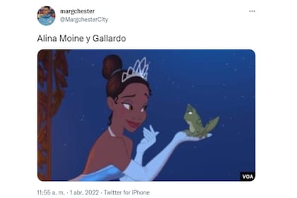 La película de Disney fue utilizada en los memes (Captura Twitter)