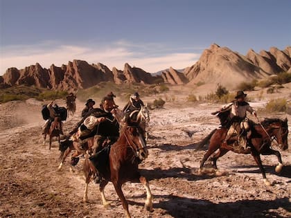 Imagen de "Aballay, el hombre sin miedo", western gauchesco de Fernando Spiner basado en un cuento de Antonio Di Benedetto