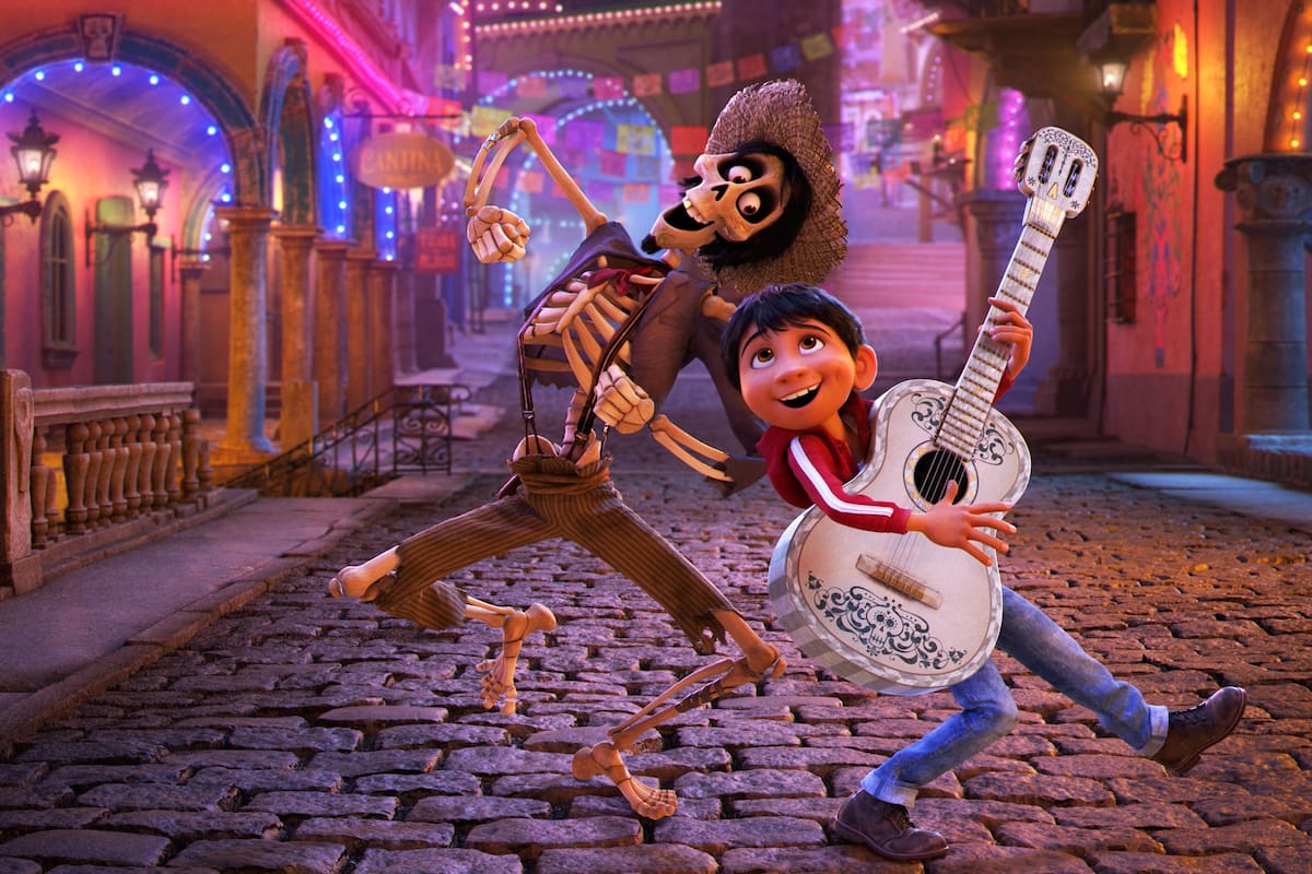 La película muestra cómo se desarrolla el Día de los muertos