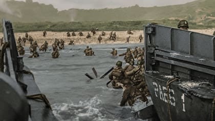 La película muestra un lado crudo de la Segunda Guerra Mundial