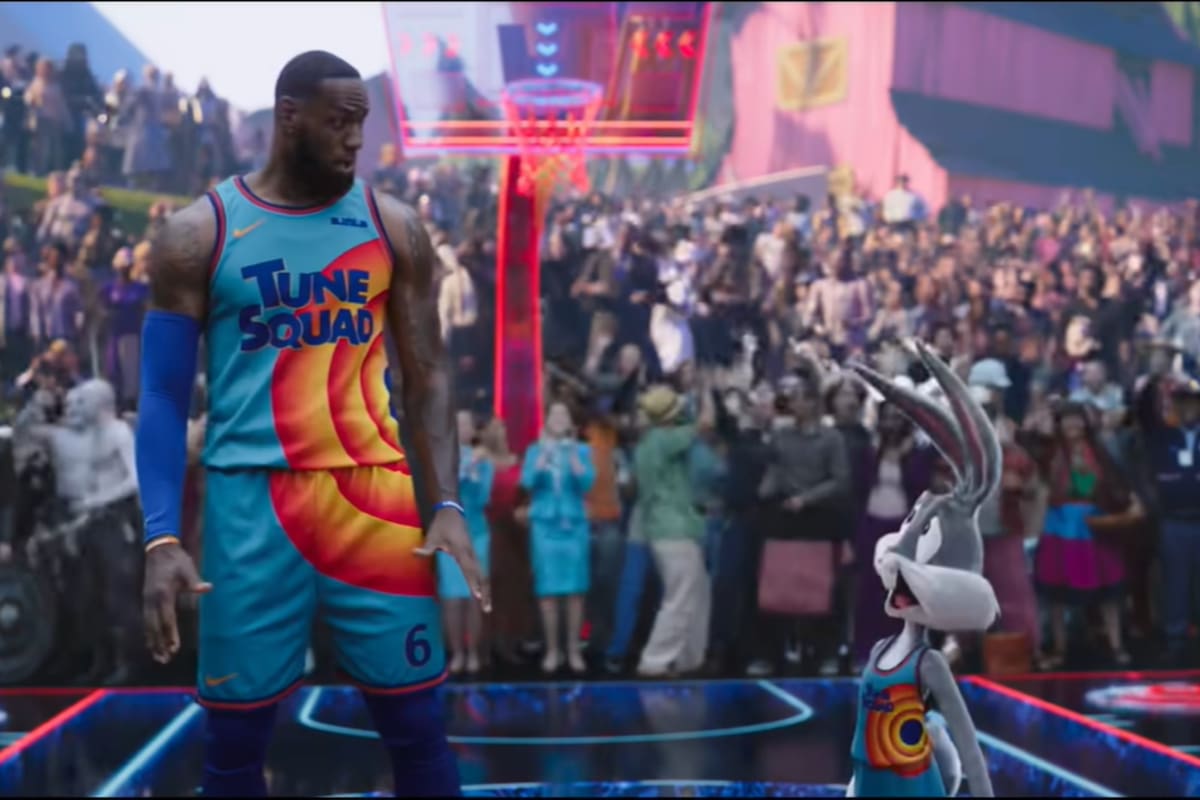 La película Space Jam 2 fue el foco de las críticas en torno al rol protagónico de LeBron James