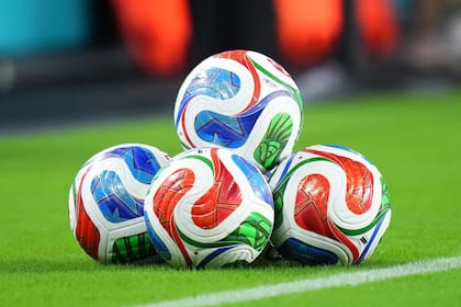 La pelota Trionda la utilizó la selección argentina en el amistoso vs. Venezuela a fines de 2025