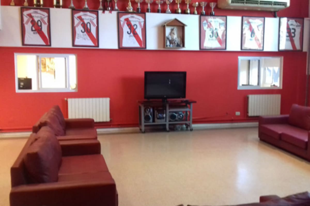 La pensión, tras las últimas reformas de febrero del año pasado. En la pensión viven actualmente 80 chicos.