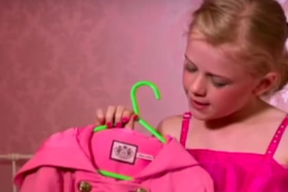 La pequeña Chase decidió que ella solo se vestiría con grandes marcas de lujo