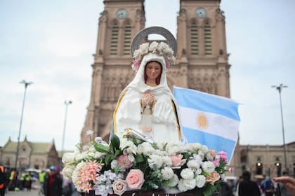 La peregrinación completa a Luján es de 60 kilómetros