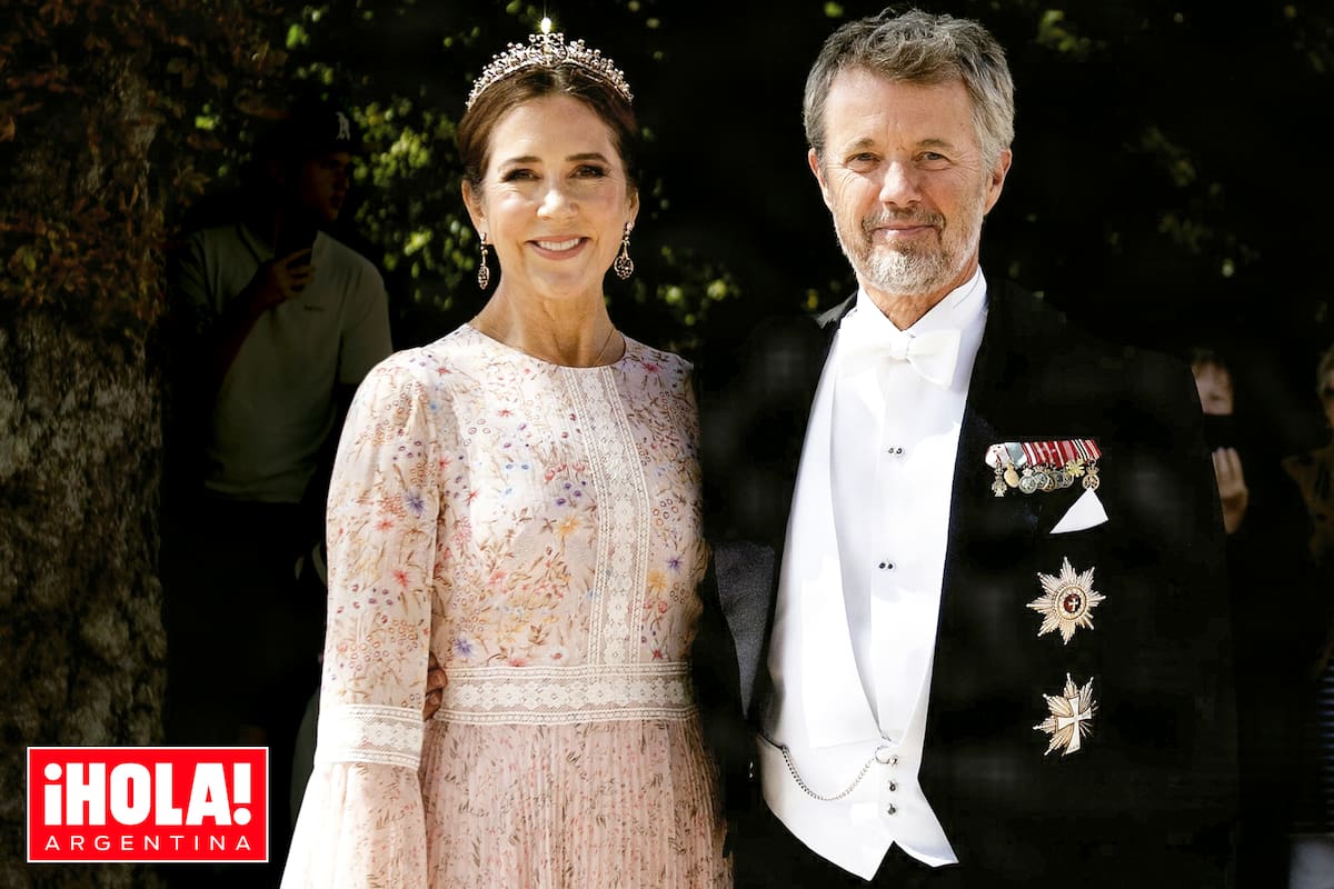 La pereja real viajó hasta Kvaerndrup, el pequeño pueblo donde se celebró la boda