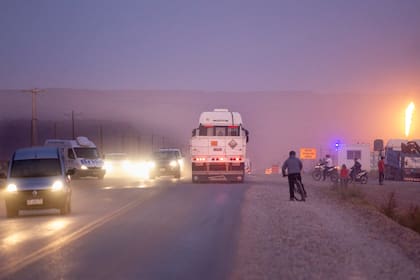 La perforación de un solo pozo en Vaca Muerta requiere unos 500 camiones de arena, la mayoría proveniente de Entre Ríos