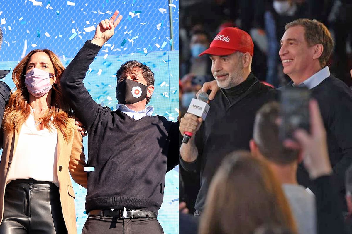 La performance de los candidatos tendrá efectos políticos para el gobernador Kicillof y el alcalde porteño Larreta.