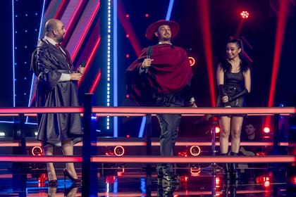 La performance de Nico Occhiato bailando chacarera