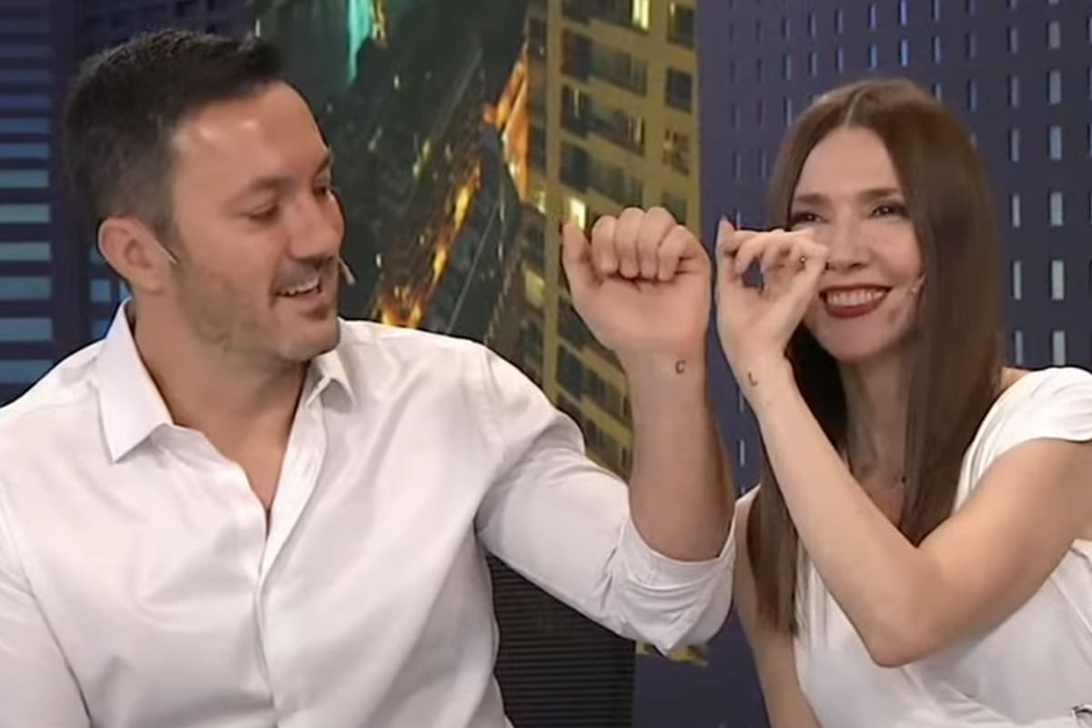 La periodista Cristina Pérez y el precandidato a gobernador por Mendoza Luis Petri, en LN+.