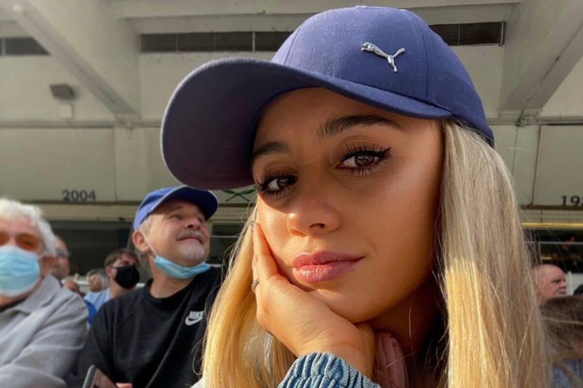 La periodista deportiva estuvo el fin de semana en una cancha del fútbol argentino