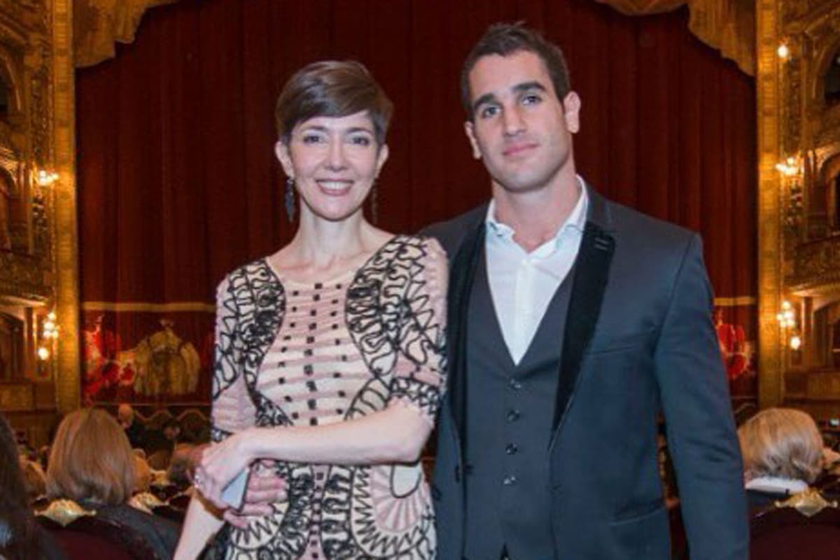 La periodista está en pareja con un empresario textil