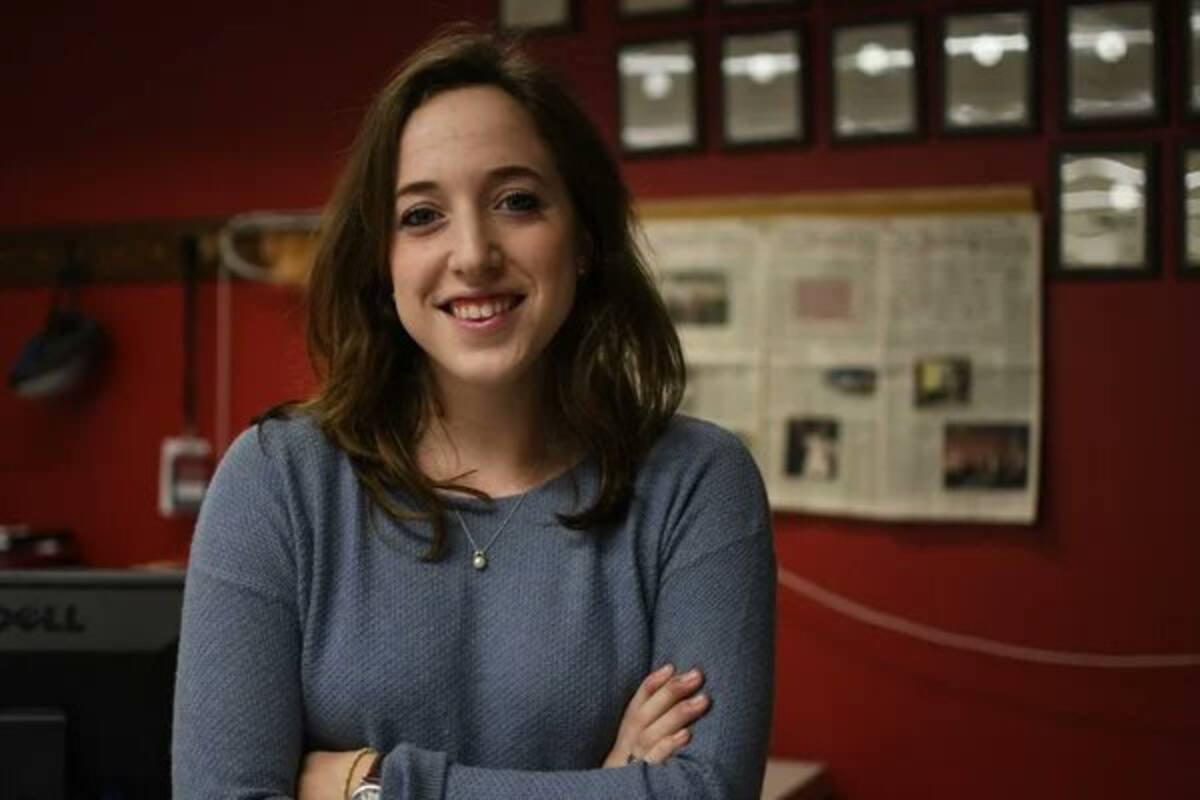 La periodista estadounidense Hannah Natanson