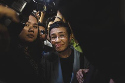 La periodista filipina María Ressa