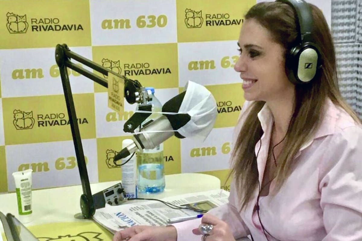 La periodista había reemplazado a Feinmann cuando se confirmó que había dado positivo al test de coronavirus Covid-19.