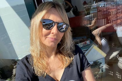 La periodista se encuentra en su casa.