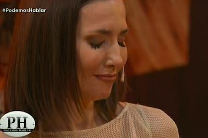 La periodista tuvo un momento de profunda emoción