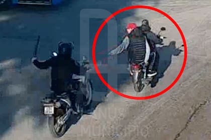 La persecución de los motochorros en Lanús
