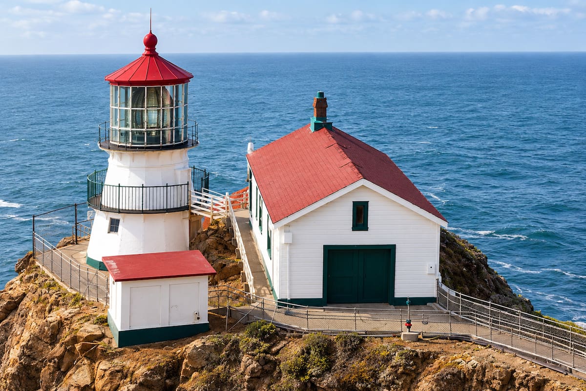 La persona contratada debe colaborar en el Faro de Point Reyes, en California, durante el invierno de 2026-2027