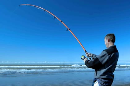 La pesca en la costa es muy común