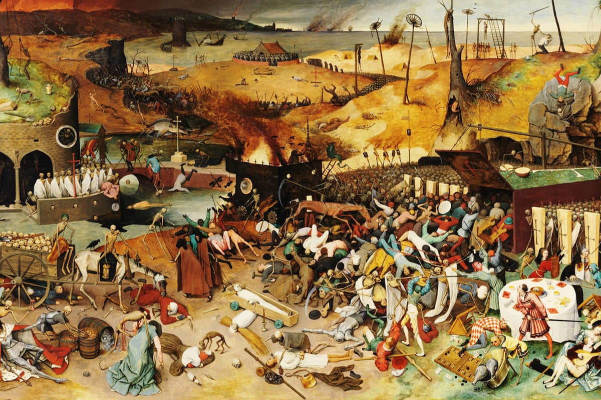 La peste negra fue una de las pandemias más conocidas de la historia