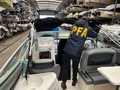 La PFA había secuestrado lanchas de lujo que fueron usadas en las operaciones de lavado del dinero del Comando Vermelho