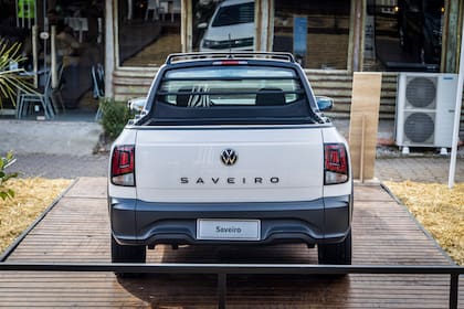 La pick-up compacta Saveiro en su versión Trendline.
