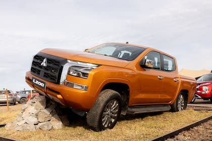 La pick up L200 diésel: protagonista en Expoagro.