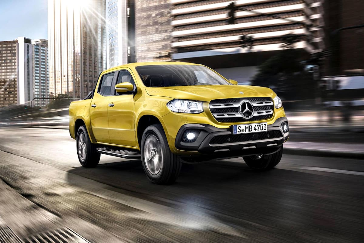 La pick-up Mercedes Benz clase X