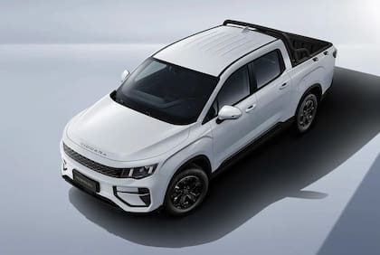 La pickup Riddara será el tercer modelo de Geely en el país