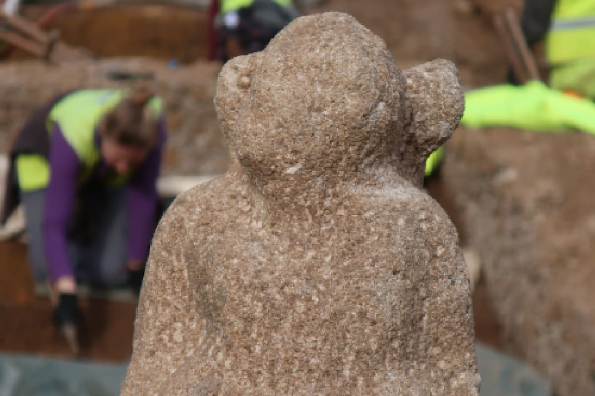La pieza fue descubierta durante las excavaciones en el fuerte romano de Altenburger Steige en Bad Cannstatt, Alemania