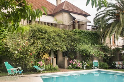 La pileta de Casona La Ruchi, B&B en Tigre.