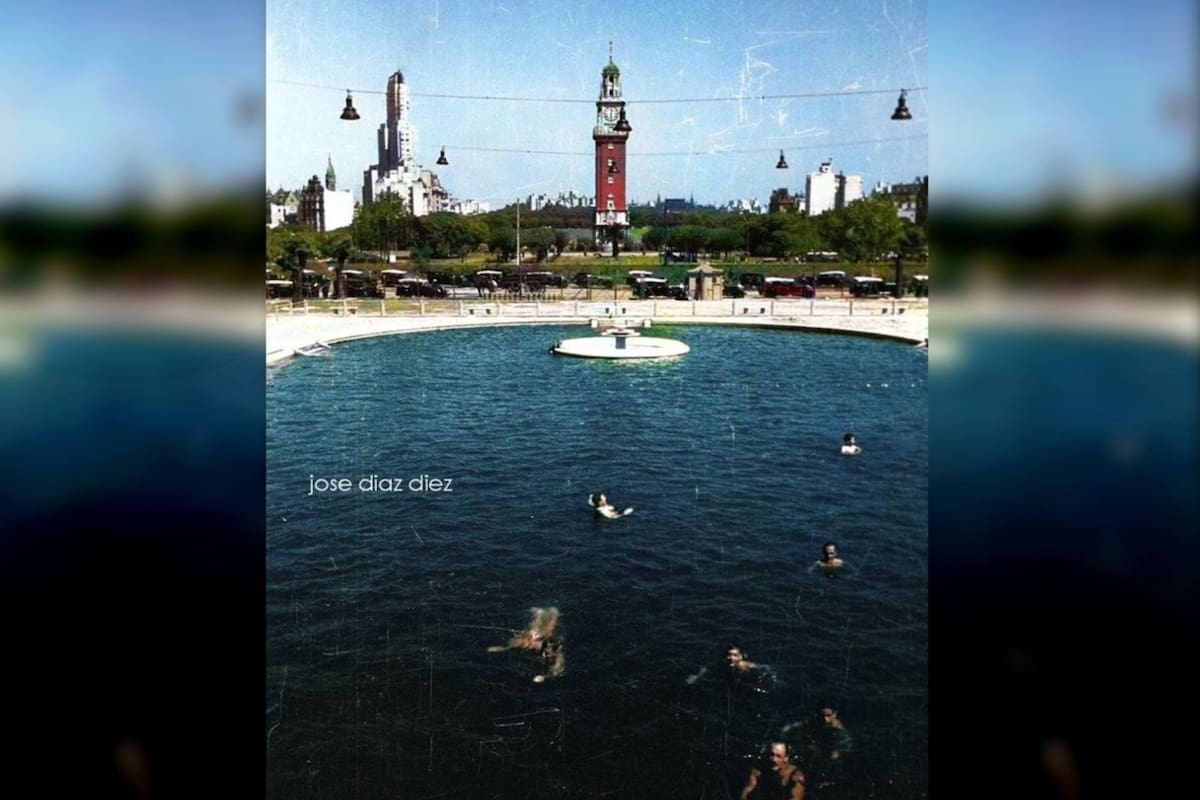 La pileta ubicada en el barrio de Retiro se inauguró para la temporada de verano 1938/1939