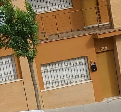 La pintada fue borrada al año. Fuente: Twitter.