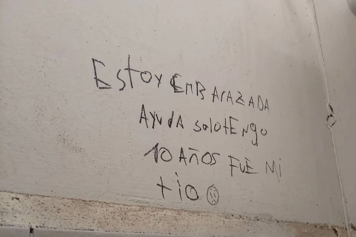 La pintada que apareció en el baño de la escuela sanjuanina