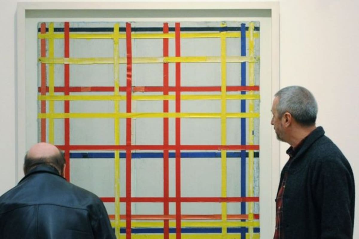 La pintura estuvo colgada al revés casi ocho décadas sin que nadie se percatara