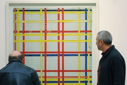 La pintura estuvo colgada al revés casi ocho décadas sin que nadie se percatara