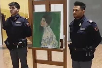 La policía realiza exámenes para confirmar la autenticidad de la obra