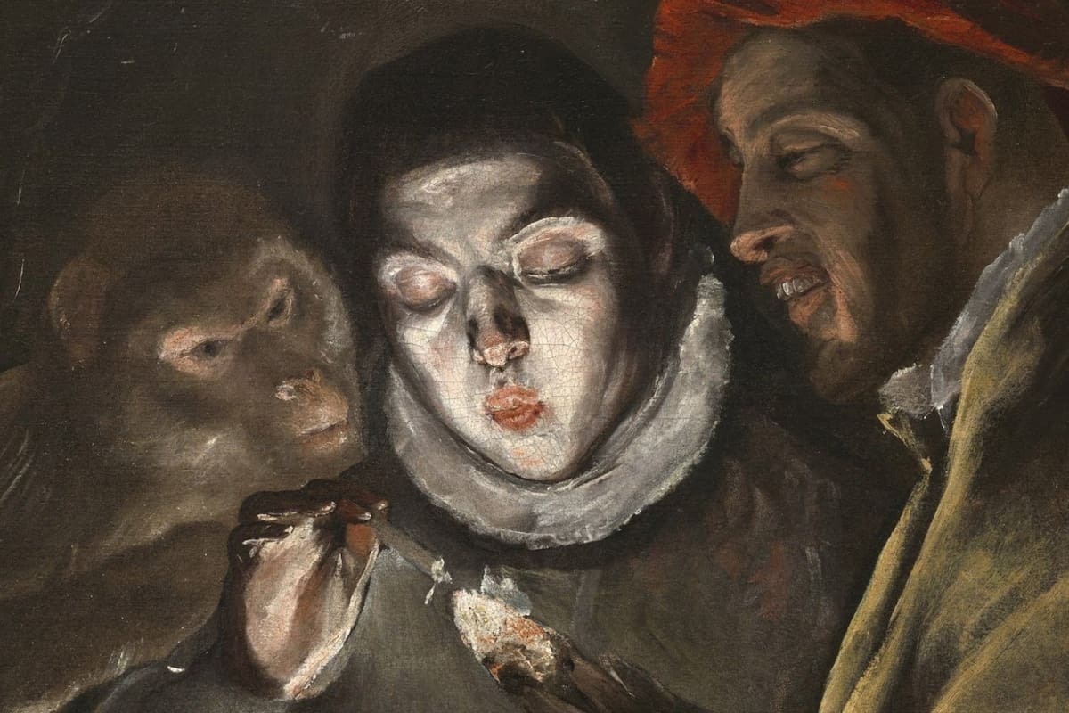 La pintura Una fábula, una de las tres que había pedido Francia