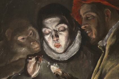 La pintura Una fábula, una de las tres que había pedido Francia