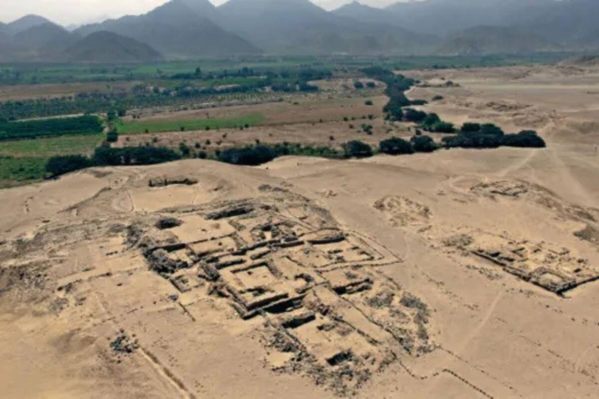 La pirámide en ruinas y el desarrollo circundante fueron encontrados en el sitio arqueológico de Chupacigarro