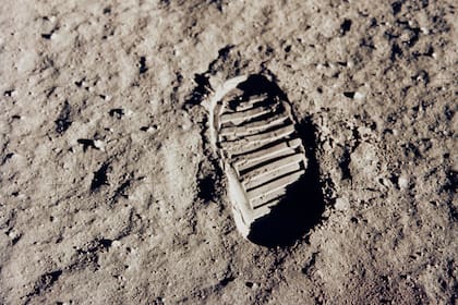La pisada de Buzz Aldrin en la Luna, el 20 de julio de 1969