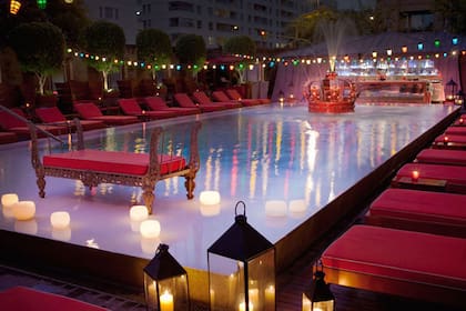 La piscina del Hotel Faena. Archivo La Nación.