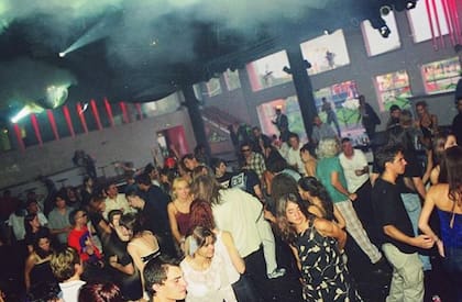 La pista de Pacha en 1996